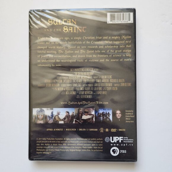 The Sultan And The Saint DVD Narrated By Jeremy Irons - Picture 2 of 5